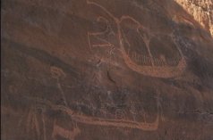 Petroglifos-barcos-Wadi-Hammmat