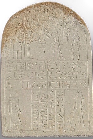 estela de Amenhotep y Nebsu en el reinado de Menemhat III, 1853-1806 a.c., y donde se describen dos expediciones diferentes, una a Punt y otra a Bia n-Punt,